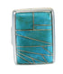 Turquoise Silver Southwestern Ring Size 5-1/2 YX70415